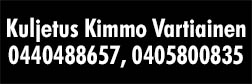 Kuljetus Kimmo Vartiainen logo